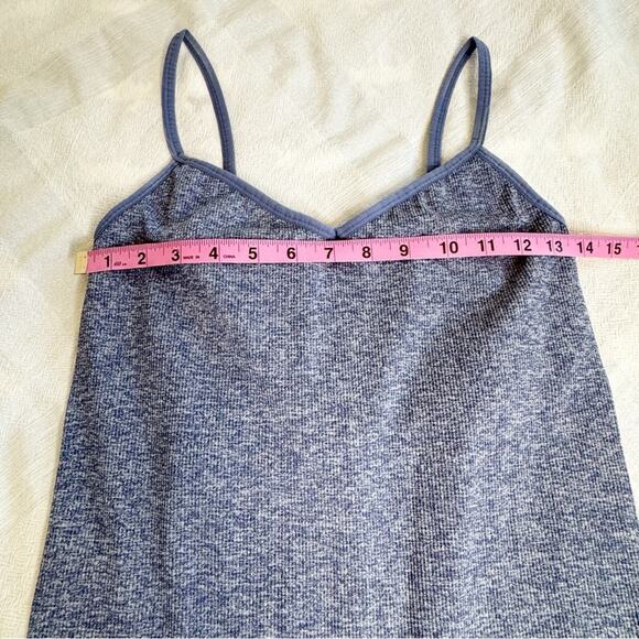 HATCH Body Rib Unitard in Blue Melange – Medium (Maternity Unitard, Size M) - Picture 7 of 9